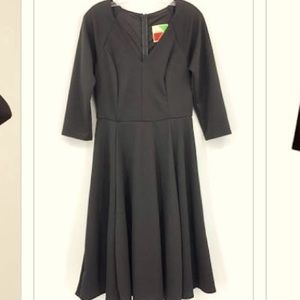 Black 3/4 dress NWT Modcloth